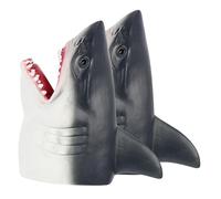 LRXIYODE 2pcs Realistic Shark Hand Puppets Lifelike Cartoon Shark Toy for Story Playtime and Imaginative Fun Toddlers