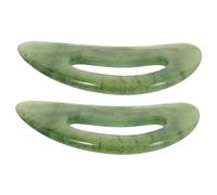 LRXIYODE 2pcs Resin Gua Sha Massage Tools Portable Body Scraping Boards for Muscle Relief Face Sculpting Full Body Massage Compact Lightweight Design for Travel Beauty Care