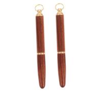 LRXIYODE 2pcs Reusable Ear Wax Scoop with Keychain Portable Earwax Cleaning Stick for Ear Care and Buildup Removal