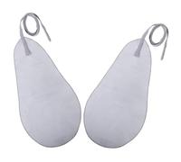 LRXIYODE 2Pcs Saxophone Clarinet Cleaning Cloth Hydrophilic Quick-dry Maintenance Wipes for Tubular Instruments with Scratch Random Color