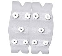 LRXIYODE 2pcs Slip Shoe Covers for Boots Ice Grippers Non-skid Design Practical Shoes Grippers for Snowfield Use Reusable Slip-shoe Covers for Winter Walking