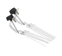 LRXIYODE 2pcs Snare Drum String Belt Replacement for Children Snare Drum Silver Plastic and Iron Material Coil Structure and End Plates and Ensure High Reliability