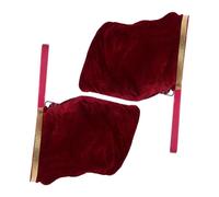 LRXIYODE 2pcs Stage Performance Trick Bags with Twisting Handle Pouches for Appear Disappear Effects for Beginners Professionals at Parties and Events