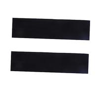 LRXIYODE 2PCS Stretchy Tape Hairband Black Wide Sports Headbands for Yoga Running Cycling Sweat Wicking Non Slip Soft Elastic Bands for Men Women Fitness Exercise