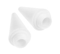 LRXIYODE 2pcs White Abs Stylus Pen Nibs Replacement Tips for Fine Tip Stylus High-precision Touch Screen Pen Compatible with Note Taking and Replaceable Features