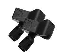 LRXIYODE 2pcs Wireless Mic Holder Clip for Microphone Stand Angle Mic Clamp Fits Microphones Convenient Use for Recording Podcasting