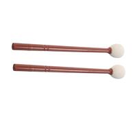 LRXIYODE 2pcs Wood Guiro Beater Sticks for Meditation and Buddhist Rituals Durable Cotton and Wood Percussion Musical Instruments Compatible with Wooden Fish Drums Clear Harmonious Sound