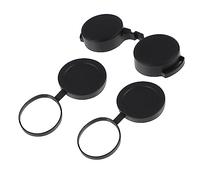 LRXIYODE 3 PCS Rubber Objective Lens Caps Replacement for Binoculars Monocular Telescope Accessory Durable Protective Covers for Broken Worn Out Eyepiece Lens