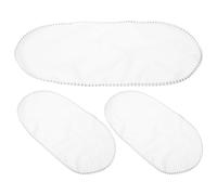 LRXIYODE 3 Pieces Changing Pad Set Cotton Waterproof TPU Reusable Under Pads for Travel and Home Use, Washable Diaper Changing Mat Protector