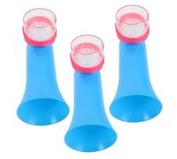 LRXIYODE 3 Sets Human Ear Tympanic Model for School Teaching Prop DIY Sound Wave Principle Educational Tool for Portable Plastic Display Model for Home Learning and Science Exploration