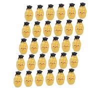 LRXIYODE 30pcs Mini Realistic Potato Figurines with Positive Face Design Resin Affirmation Decorations for Graduation Christmas Stocking Stuffers Inspirational Party Favors and Home Decor