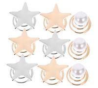 LRXIYODE 36pcs Spiral Hair Clips with Star and Pearl Designs Hairpins for Wedding and Formal Styling Secure Hold Without Hair Damage Versatile Fashion Accessories for Women