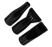 LRXIYODE 3Pcs Abs Hair Dryer Nozzle Attachment Pet Grooming Diffuser Replacement for Blow Dryer Practical Heat Resistant Salon Styling Tool