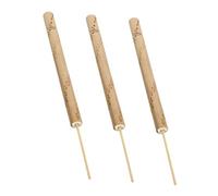 LRXIYODE 3pcs Bird Whistle Educational Musical Instruments Imitate Bird Calls Bamboo Noisemakers for Vocal Training and Pleasant Sound Development
