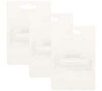 LRXIYODE 3pcs Blank Sublimation Money Holder Cards with Lip Balm Pouch Mdf Board 100x150x3mm Single-sided for Birthday Graduation Wedding Party