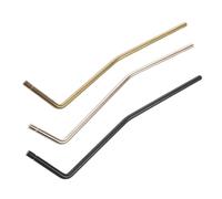 LRXIYODE 3pcs Electric Guitar Single Tremolo Bar Plug-in Arm for Guitar Bridge Easy Installation Broad Range Compatible with Various Models for Live Performance and Studio Use