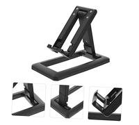 LRXIYODE 3pcs Foldable Adjustable Phone Stand with Height and Angle Control Portable Cellphone Holder for Desk Use at Home Office Travel Compatible with All Smartphones and Tablets