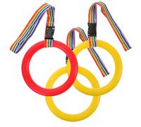 LRXIYODE 3pcs Kids Handles Safety Rope for Preschool Toddlers and Children Webbing and Pp Material Walking Rope for Outdoor Use Each Handle for Every Child Random Color