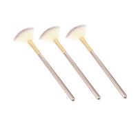LRXIYODE 3pcs Makeup Brush Contouring Brush Cosmetic Tool for Face Blush Highlighting Application at Home Salon