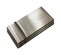LRXIYODE 3pcs Metal Card Holder Minimalist Money Clip for Cash and Credit Cards Stylish Secure Metal Wallet for Business Travel and Everyday Use