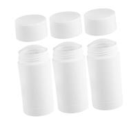 LRXIYODE 3pcs Refillable Deodorants Stick Tubes Travel Size 30g Twist-up Bottom-fill Plastic Containers Empty Balm Holders for Diy Solid Lotion and Perfume