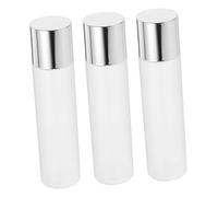 LRXIYODE 3pcs Refillable Empty Lotion Bottles Travel Containers for Makeup Cosmetic Leak Design for Shampoo Body Lotion Shower Gel Durable Portable Bottles