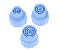 LRXIYODE 3pcs Replacement Silicone Heads for Deep Cleansing Efficient Beauty Tool Accessories for Targeted Facial Care and Impurity Removal