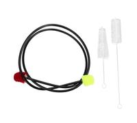 LRXIYODE 3Pcs Saxophone Sound Hole Cleaning Brush Wind Instrument Maintenance Tool with Nylon and Metal Bristles Use for Trumpet Cornet and Sax Tube Care