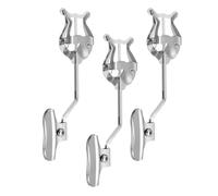 LRXIYODE 3pcs Trumpet Marching Lyre Clip Sheet Music Holder Lightweight Secure Fit for Band Orchestra Concert Performances