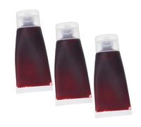 LRXIYODE 3pcs Washable Fake Blood Thick Realistic Texture Skin Friendly Halloween Prank Essential for Costume Makeup Cosplay Film Party Props