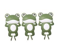 LRXIYODE 3Pcs Wind Up Frog Bath for Boy Girl Plastic Educational Water Playthings Safe Non Fading Bathing
