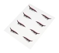 LRXIYODE 4 Pairs Eyeliner Stickers with Adhesive Eye Line Strips Self Adhesive Lash Decals for Effortless Glamour for Parties and Easy Application