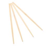 LRXIYODE 4 Pcs Bamboo Crochet Hook Set for Wig Making Versatile Hair Extension Tools Precision Hand Hooked Lace Needles for Crafting and Lace Wigs