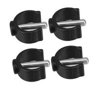 LRXIYODE 4 Pcs Clamp Buckle Non Slip Cane Grip Attachment for Tubes Adjustable Walking Stick Latch Buckle for Enhanced Stability and Safety Wet Areas