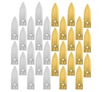 LRXIYODE 40pcs Zinc and Copper Anode Metal Strips for Fruit Battery Science Experiments Zinc Plates and Copper Strips Educational Battery Materials for Chemistry and Physics Projects