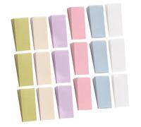 LRXIYODE 48Pcs Gradient Nail Art Sponges Multi-color Makeup Wedges Soft Cosmetic Applicators for Color Fade Manicure and Foundation Beauty Tool