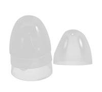 LRXIYODE 4pcs Bottle Dome Caps Plastic Replacement Lids for Feeding Bottles for Daily Use