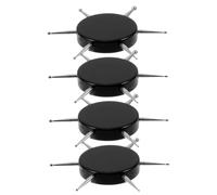 LRXIYODE 4pcs Circular Nail Dotting Tool Set with 6 Sizes, Manicure Pen for Women’s Nail Art Painting and Design, Multi-function Dotting Tools for Salon and Home Use