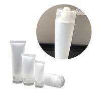 LRXIYODE 4pcs Cosmetics Bottling Hose for Travel Empty Facial Bottle Box Includes Empty Hand Bottle and Travel Toiletries