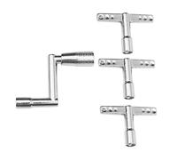 LRXIYODE 4pcs Drum Key Wrench Essential Tool for Fast Drum Head Changes Includes Type Keys Durable Construction for Unloading