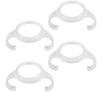 LRXIYODE 4pcs Feeder Handle Ergonomic Nursing Bottle Grip for Easy Transition Compatible Bottles Encourages Independent Drinking Easy to Clean and Install