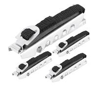 LRXIYODE 4pcs Guitar Capo for Acoustic Electric Ukulele Folk and Classical Guitars Sturdy Tone Modified Clamp with Ergonomic Arc Design for Adjustment and Tiger Mouth Grip