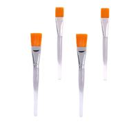 LRXIYODE 4pcs Manual Face Mask Applicator Brush Facial Brush Beauty Salon Skin Treatment Makeup Supplies for Diy Home Use