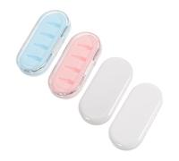 LRXIYODE 4pcs Pen Tip Storage Box for Tablet Stylus Accessories Portable Artist Stylus Tip Holder Elegant Storage Nib Organizer Design for School and Office Use