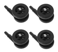 LRXIYODE 4pcs Replacement Wheels for Walker Casters for Boy Girl Mobility Aid Quiet Wheels for Stroller Repair Parts