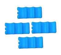 LRXIYODE 4pcs Reusable Ice Pack for Breast Storage Dual-Sided Cooling Containers for Working and Traveling Moms Keeps Fresh