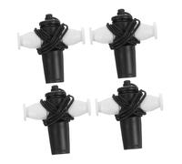 LRXIYODE 4pcs Samba Whistle for Early Education Multi-tone Plastic Musical Instruments for Rhythm Development Teachers Coaches and Music Practice