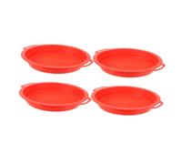 LRXIYODE 4PCS Sand Sifting Lightweight Plastic Beach Sand Sieves for Treasure Hunting Outdoor Sandbox and Vacation Fun Easy to Clean and Portable