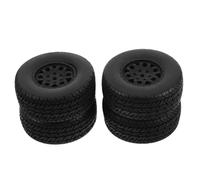 LRXIYODE 4pcs Scale Rc Car Tires for Short Course Racing Wheels Agile Handling Flat Surfaces and Indoor Tracks Replacement Off Road Truck Tires for Remote Control Vehicles