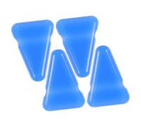 LRXIYODE 4pcs Silicone Triangle Tuning Fork Holder Blocks Non Slip Soft Grip Stand for Meditation Yoga Relaxation Compatible with Various Tuning Fork Models Stable and Secure Musical